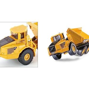 A40D Dump Truck Yellow 1/87 (HO) Diecast Model by Siku SK1877