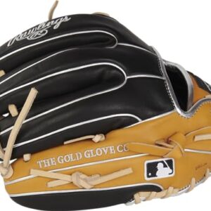Rawlings | HEART OF THE HIDE R2G Baseball Glove | Right Hand Throw | 11.5" - Pro I-Web | Black/Tan