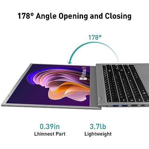 ECOHERO Laptop Computers, AMD Ryzen 7 3700U, 8GB DDR4/256GB NVMe SSD, 15.6" 1920x1080 FHD IPS Display, Windows 11 laptops Computers, Ethernet Port, Backlit Keyboard, Support Type-C PD 3.0 Charging