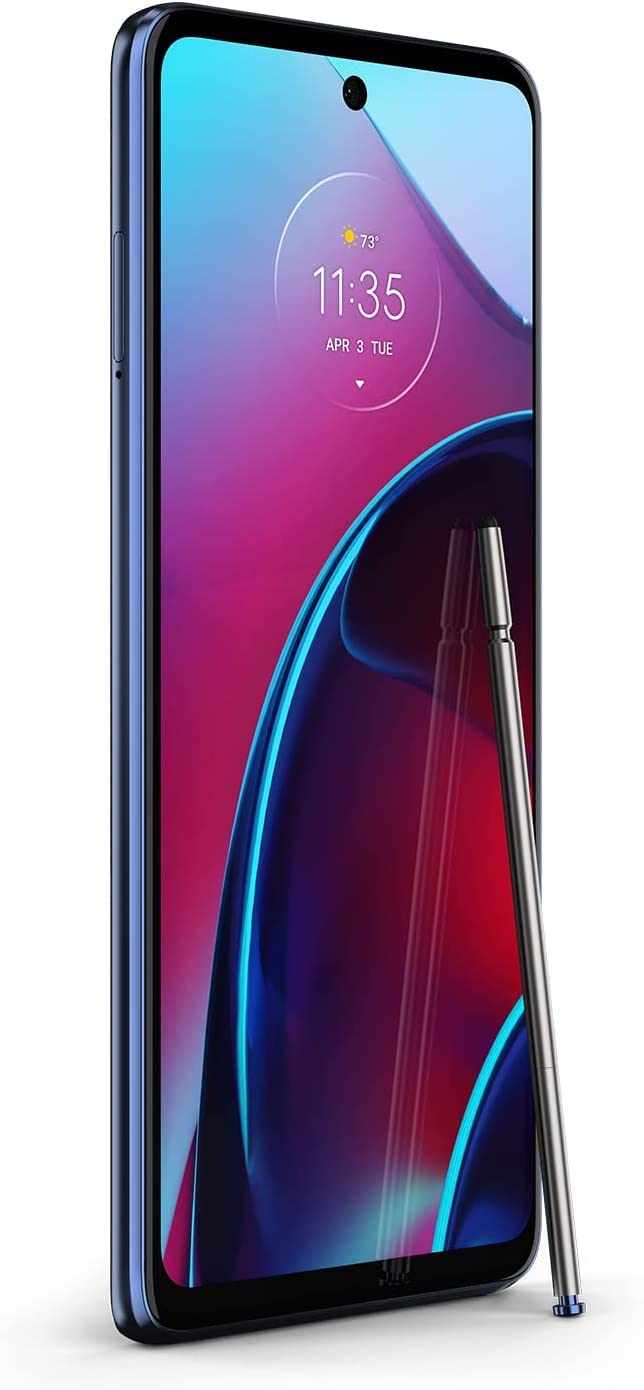 Motorola Moto G Stylus | 2022 | 2-Day Battery | Unlocked | Made for US 4/128GB | 50MP Camera | Twilight Blue