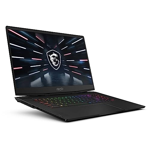 MSI GS77 Stealth 17.3" FHD 144Hz Gaming Laptop - 12th Gen Intel Core i9-12900H up to 5.0 GHz Processor, 16GB DDR5 RAM, 1TB NVMe SSD, GeForce RTX 3060 6GB GDDR6, Windows 11 Home, Black