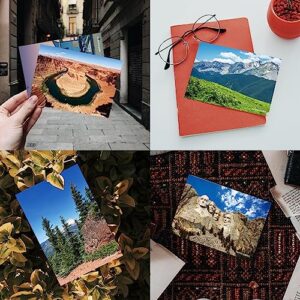 Dear Mapper United States Natural Landscape Postcards Pack 20pc/Set Postcards From Around The World Greeting Cards for Business World Travel Postcard for Mailing Decor Gift