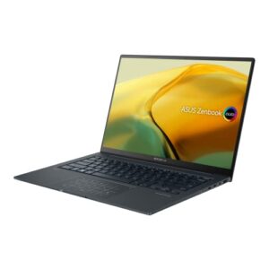 ASUS 2023 Zenbook Q420V 14.5” 2.8K OLED Touch Laptop PC 14-Core Intel i7-13700H Iris Xe Graphics 16GB LPDDR5 1TB NVMe SSD 2xThunderbolt4 WiFi 6E BT HDMI Webcam Backlit KB Windows 11 Home w/RE USB