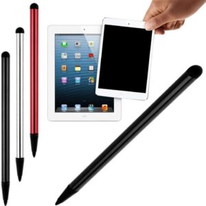 2pcs Black Stylus Pens for Touch Screens, Stylus Pen Universal Touch Screen Pens All capacitive Touch Screen Devices Capacitive Stylus Compatible for iPad, Samsung Galaxy, Touch Screen Smartphones,