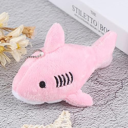 baolaili Cute Shark Plush Keychain,Mini Stuffed Animal Soft Shark Plush Toys,Purse Pendant Doll Shark Toys Plush Shark Keychain Pendants Stuffed Animals Key Chains Stuffed Shark Plushie Backpack