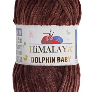 4 Pack/Skeins Himalaya Dolphin Baby, Each Skein 100 Gr/3,5 oz, 120 mt/ 132 yd, Super Bulky Yarn, Blanket Yarn, Velvet Yarn, Knitting Yarn, Amigurumi Yarn, Baby Yarn 80366