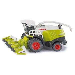 claas 950 jaguar forage harvester green and gray 1/50 diecast model by siku sk1993