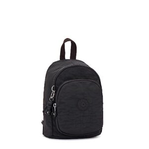 Kipling Women's New Delia Compact Backpack Black Noir, 7'' x 9.25'' x 5''