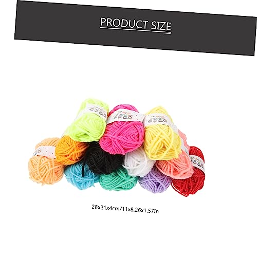 Wool Yarn 1 Set String Knitting Set Knitting String Knit Sets Knitting Kit Hand Knitting Yarn Woven Cloth Line Woolen Yarn Ball of Yarn Sweater Yarn Suite