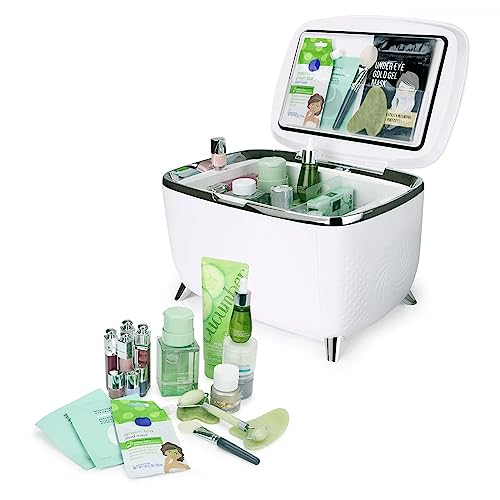 PERSONAL CHILLER 6 Liters Skin Care Fridge, Portable Cosmetic Fridge, Low Noise Small Refrigerator for Beauty Products, Beverage, Home, Bedroom