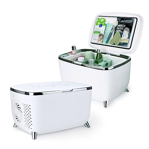 PERSONAL CHILLER 6 Liters Skin Care Fridge, Portable Cosmetic Fridge, Low Noise Small Refrigerator for Beauty Products, Beverage, Home, Bedroom