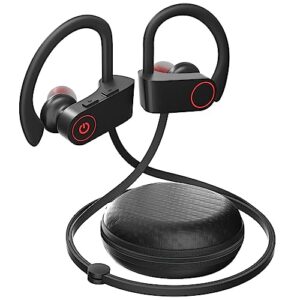 psier bluetooth headphones wireless earbuds ipx7 waterproof bluetooth 5.3 running headphones with 15 hours playtime hd sound earphones