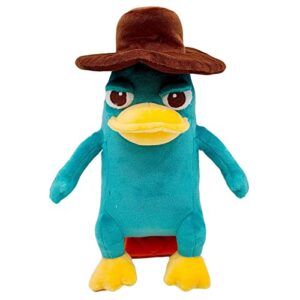 shontay perry the platypus plush, platypus plush toy for cartoon fans gift,beautiful platypus stuffed plushies doll, gifts for boys and girls birthday & holiday