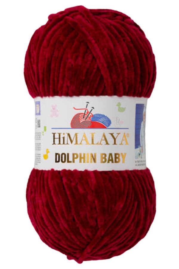 2 Pack/Skeins Himalaya Dolphin Baby, Each Skein 100 Gr/3,5 oz, 120 mt/ 132 yd, Super Bulky Yarn, Blanket Yarn, Velvet Yarn, Knitting Yarn, Amigurumi Yarn, Baby Yarn 80322