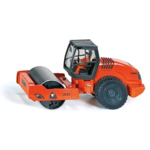 hamm 3625 compactor orange 1/50 diecast model by siku 3530