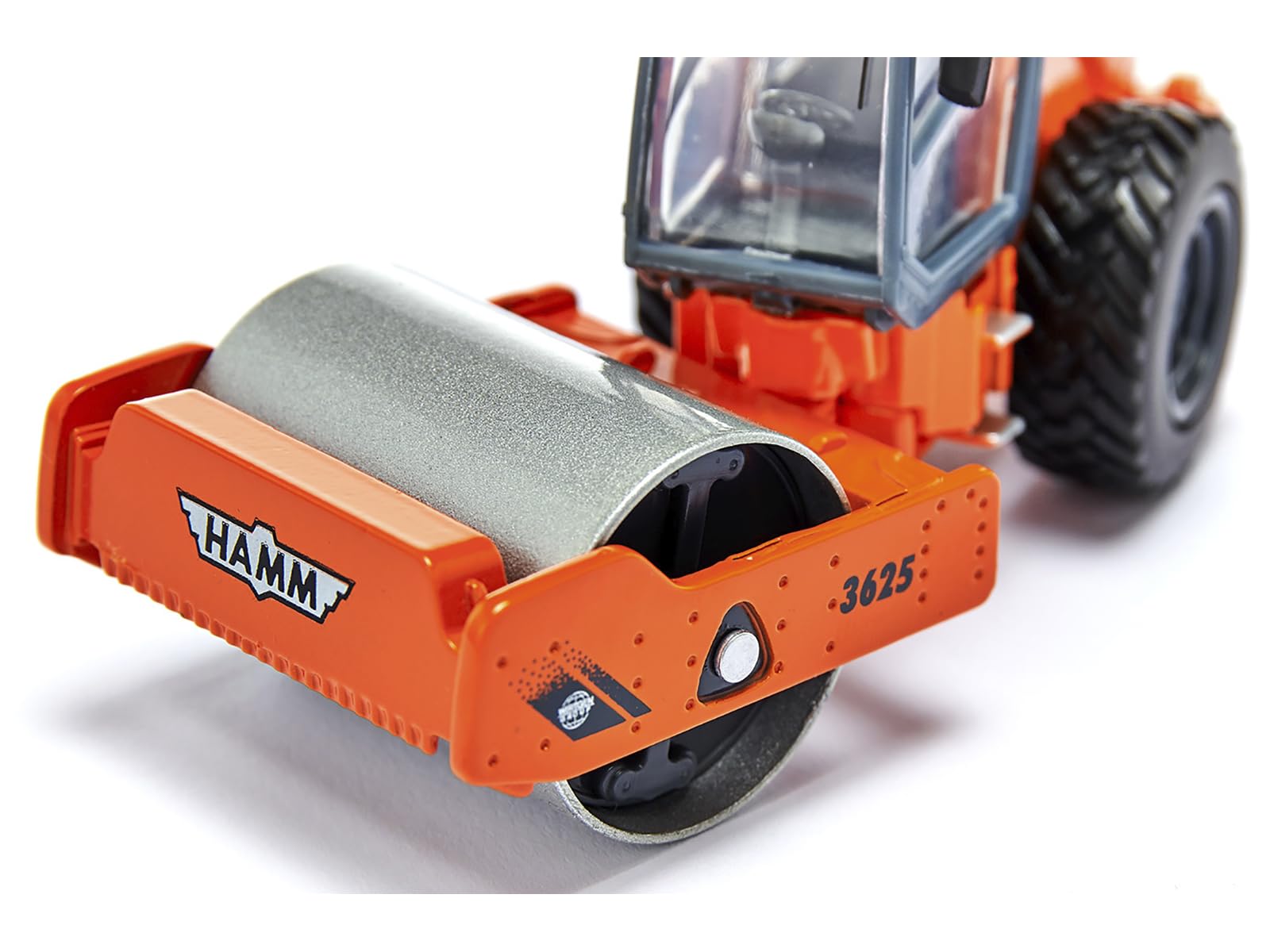 Hamm 3625 Compactor Orange 1/50 Diecast Model by Siku 3530