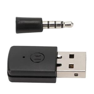 Mini USB 5.1 Adapter Dongle Receiver Transmitter with 3.5mm Interface 10 Meters Transmission Distance, Dongle Adapter, Wireless Adapter Kit for PS4 for PS5