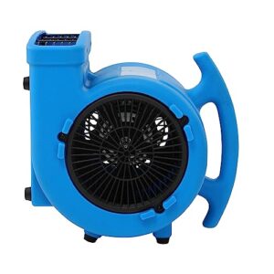 MOUNTO 1/4hp 1000CFM 2 Speed Air Mover Carpet Dryer Floor Fan Cooling Fan (Blue)