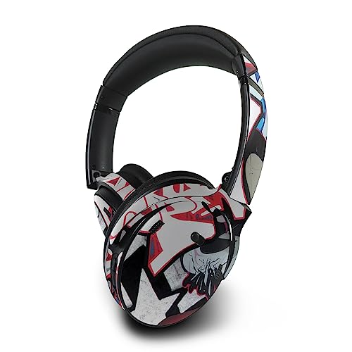 MightySkins Skin Compatible with Bose QuietComfort 45 Headphones Graffiti Mash Up | Protective, Durable, and Unique Vinyl Decal wrap Cover | Easy to Apply | Made in The USA