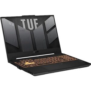 ASUS TUF Gaming Laptop i7-12700H| NVIDIA GeForce RTX4070 MUX 140W| 15.6 FHD IPS Display 100% sRGB| G-SYNC| Backlit Keyboard| Wi-Fi6| Thunderbolt4 USB C| Webcam| HDMI Cable (64GB RAM |2TB PCIe SSD)