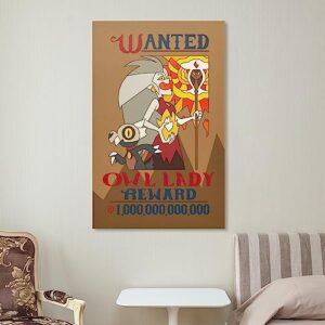 Anime Posters The Owl House Poster Game Cartoon Cool Poster Children's Bedroom Decor Canvas Wall Art Prints for Wall Decor Room Decor Bedroom Decor Gifts 16x24inch(40x60cm) Unframe-style