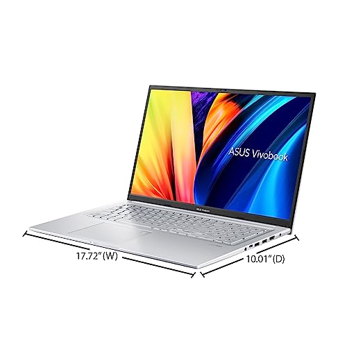 ASUS Vivobook Laptop, 17.3" FHD Display, Intel Core i3-1220P (Beats i5-1235U) Processor (10 cores), 8GB RAM, 256GB SSD, USB Type-A&C, Chiclet Keyboard, Wi-Fi 6, Fingerprint, Windows 11 Home