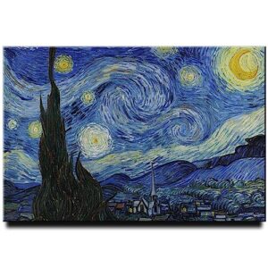 the starry night fridge magnet vincent van gogh refrigerator door magnet souvenir