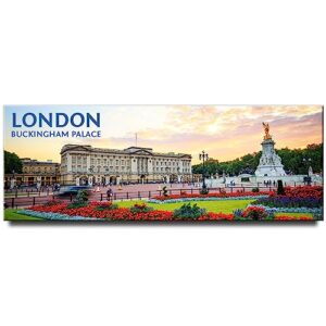 buckingham palace panoramic fridge magnet london travel souvenir england uk united kingdom