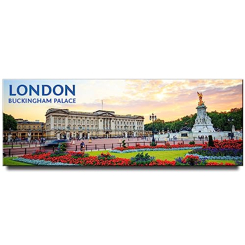 Buckingham Palace Panoramic Fridge Magnet London Travel Souvenir England UK United Kingdom