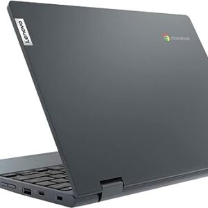 Lenovo 2022 Flex 3 Chromebook 11.6" HD Touch-Screen Laptop, Intel Celeron N4020 Processor, 4GB RAM, 32GB eMMC Flash Memory, HD Webcam, Chrome OSChrome OS, Abyss Blue, 32GB USB Card