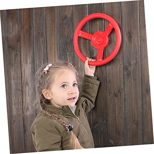 Totority Steering Wheel Parts Swing Outdoor Round Swing Kidcraft Playset Recreation Swing Plate Kids Swing Wheel Toy Swing Set Attachment Plastic Swing Seat Toys Children Game Toys Casual