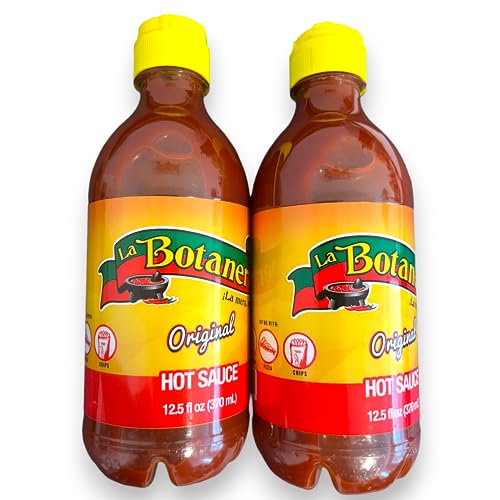 2-PACK Chamoy Sauce Bundle - INCLUDES 2 Bottles of Mexican Hot Sauce LA BOTANERA Original 25oz TOTAL - Comes in a Despensa Colombiana Bag - Great to Compliment your Snacks!