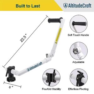 AltitudeCraft Grip Trimmer Handle, String Trimmer Handle, Ergonomic Trimmer Grip, Lawn Trimmer Handle, Weed Eater Handle Extension Back Saver