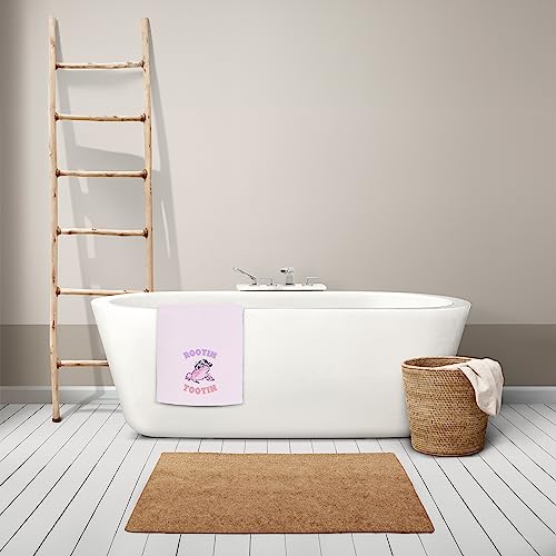 Western Cowboy Frog with Cow Print Hat Rootin Tootin Pink Preppy Kitchen Towels and Dishcloths 16×24 Inch,Wild West Hand Towel Dish Towel Tea Towel For Kitchen College Dorm Decor,Frog Lover Gifts