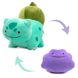 andenley 12.7''plush changeable two style soft stuffed toy doll ditto reversible figure plush pillow toys gifts for kids birthday,halloween,christmas