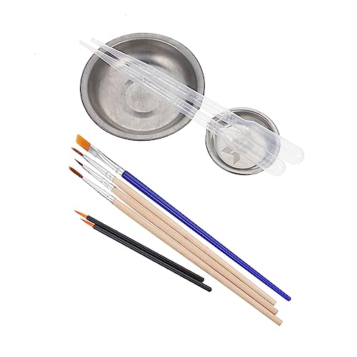 COHEALI 1 Set Figure Coloring Tool Suit Professional Paint Brushes Specialty Tools Micro Paint Brushes Airbrush Paint Thinner Oil Painting Brushes Convenient Model Brush Model Supply