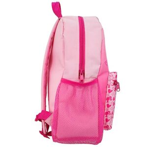 Barbie Backpack 4 Piece Set | Girls School Bag Set | Girls Backpack, Lunch Bag, Water Bottle and Pencil Case Set | Childrens Backpack | Pink