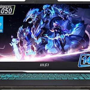 MSI Cyborg 15.6" FHD 144Hz Gaming Laptop | Intel i5-12450H | NVIDIA GEFORCE RTX 4050 | 32GB 4800MHz DDR5 RAM 2TB PCIe SSD | Windows11 Home | w/HDMI