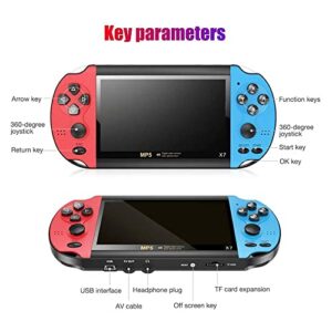 Handheld Game Console, Retro Game Console Built-in 10000+ Classic Games, 4.1-inch TFT LCD Screen, 10 Emulators, Handheld Emulator Console Support TV Output Video Music eBook