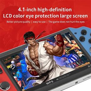 Handheld Game Console, Retro Game Console Built-in 10000+ Classic Games, 4.1-inch TFT LCD Screen, 10 Emulators, Handheld Emulator Console Support TV Output Video Music eBook