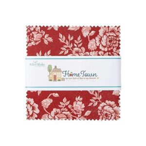 home town riley blake 5-inch stacker, 42 precut fabric quilt squares by lori holt