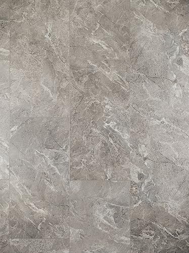 Islander Flooring 6mm Piazza Travertine HDPC® Waterproof Luxury Vinyl Tile Flooring 12 in. Wide x 24 in. Long - 9 Planks / 18 SQ FT