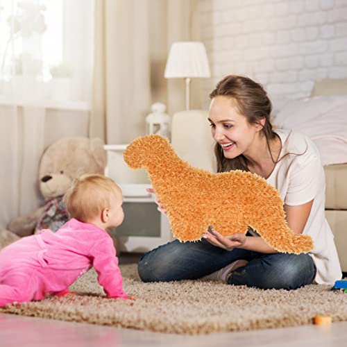 novpur Dion Nugget Pillow,Dino Chicken Nugget Pillow Plush Toy,Dinosaur Pillow for Home Decorations and Birthday Decorations,Creative Gift Ideas for Boys and Girls