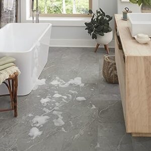 Islander Flooring 6mm Milan Marble HDPC® Waterproof Luxury Vinyl Tile Flooring 12 in. Wide x 24 in. Long - 9 Planks / 18 SQ FT