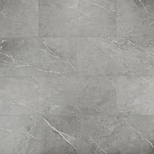 Islander Flooring 6mm Milan Marble HDPC® Waterproof Luxury Vinyl Tile Flooring 12 in. Wide x 24 in. Long - 9 Planks / 18 SQ FT