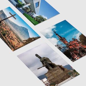 Dear Mapper Guatemala City Landscape Postcards Pack 20pc/Set Postcards From Around The World Greeting Cards for Business World Travel Postcard for Mailing Decor Gift