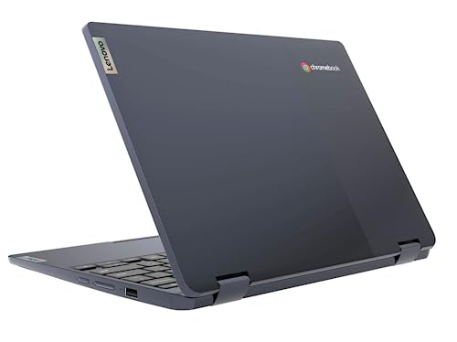 Flex 3 Chromebook 11.6" HD, Convertible Spin 2-in-1 Touchscreen Laptop by Lenovo, Mediatek MT8183(8-core CPU), Up to 2 GHz, 4GB RAM, 128GB(64GB SSD+64GB Card), Wi-Fi, USB-C, Chrome OS|Free Stylus Pen