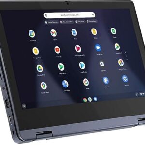 Flex 3 Chromebook 11.6" HD, Convertible Spin 2-in-1 Touchscreen Laptop by Lenovo, Mediatek MT8183(8-core CPU), Up to 2 GHz, 4GB RAM, 128GB(64GB SSD+64GB Card), Wi-Fi, USB-C, Chrome OS|Free Stylus Pen