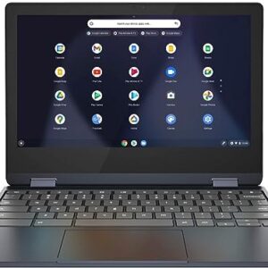 Flex 3 Chromebook 11.6" HD, Convertible Spin 2-in-1 Touchscreen Laptop by Lenovo, Mediatek MT8183(8-core CPU), Up to 2 GHz, 4GB RAM, 128GB(64GB SSD+64GB Card), Wi-Fi, USB-C, Chrome OS|Free Stylus Pen