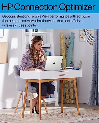 HP 2023 Newest 15.6" Laptop Computer, AMD Ryzen 7 5700U(Beats i7-1265U), 16GB RAM, 512GB SSD, HD Micro-Edge Display, 10H Battery Life, Full-Size KB, WiFi 6, Windows 11 Home, Bundle with JAWFOAL